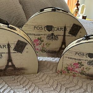 Cream and Brown Parisian Decor Accents